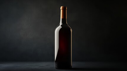 design wine bottle outline