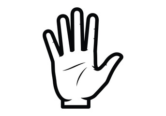 hand vector illustration