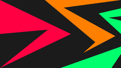 Dynamic Motion in Bold Abstract Forms
