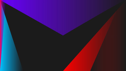 Modern Abstract Composition of Light and Color