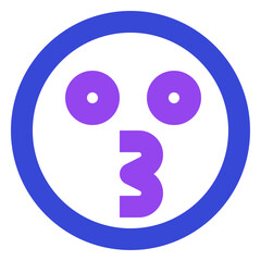 emoticon two tone icon set