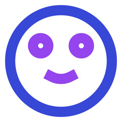 Fototapeta premium emoticon two tone icon set