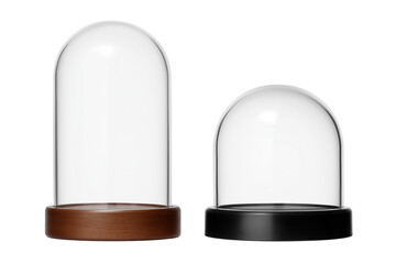 ドーム型のディスプレイケース。もしくはスノーグローブ