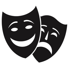 comedy and tragedy masks