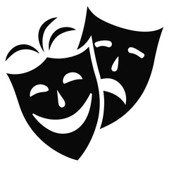 comedy and tragedy masks