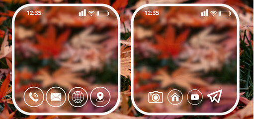 set of infographic elements media icon.15