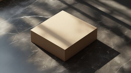 branding small box mockup