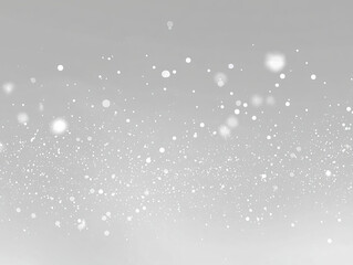 Silver and white bokeh background; shimmering particles