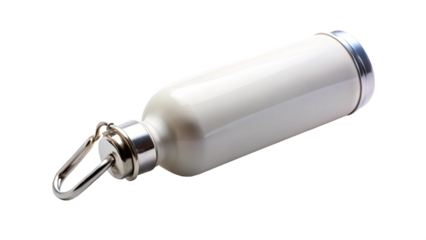 white water  bottle isolated on white background