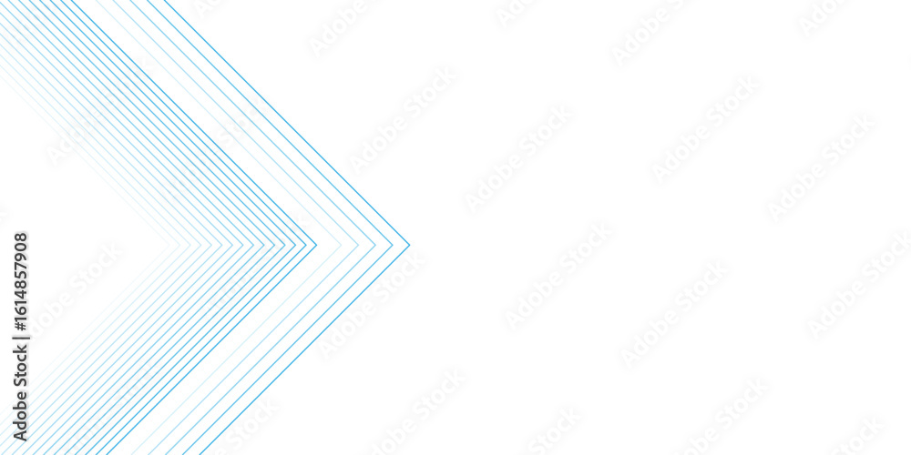 Wall mural abstract background with white color. geometric stripe line art design. background for presentation 