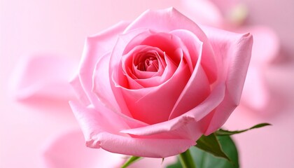 Fototapeta premium Close-up pink rose (1)
