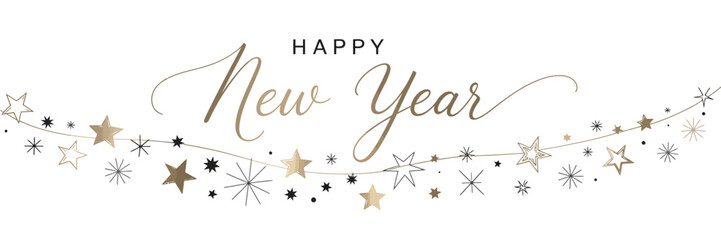Happy New Year 2026 Celebration Banner