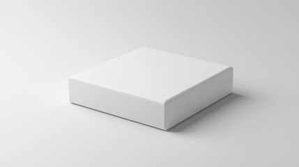 packaging square white box