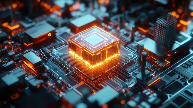 coherence blinking quantum processor