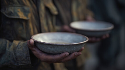 Exploring the Elements of Food Distribution and Community Support: A Visual Narrative on Hunger and Generosity in Our Society