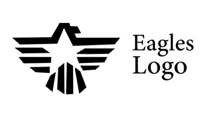 Eagles Logo, AI vector, SVG, EPS,  simple logo, modern logo, vector, vectors