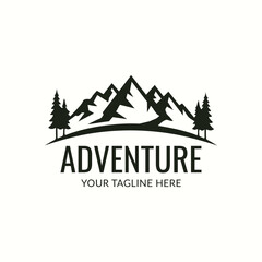 Mountain Adventure Logo Template