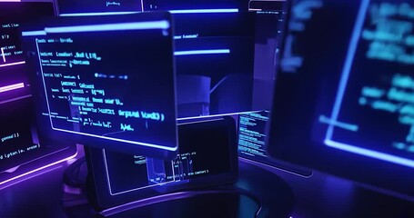 Digital screens code display - Powered by Adobe