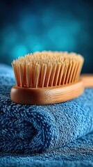 Wooden brush: Showing Natural and Textured Visual Effects