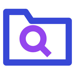 folder two tone icon set