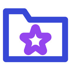 folder two tone icon set