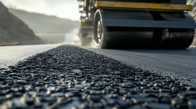 tar paving roads