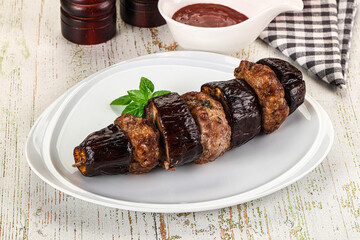 Turkish cuisine - Patlican Kebab with eggplant