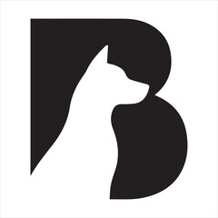 vector illustration of a dog