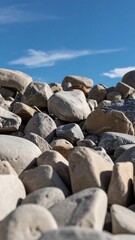 Close-up view of stones