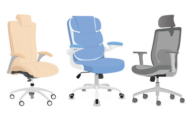 Office Chair Vector Icon, And Graphics Design