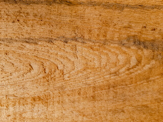 Close-Up of Rough Wood Texture Surface, Unfinished Timber Background