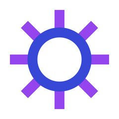 weather two tone icon set