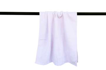 the towel that is hung on the clothesline