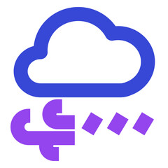 weather two tone icon set