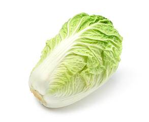 Fresh chinese Cabbage isolate on white.