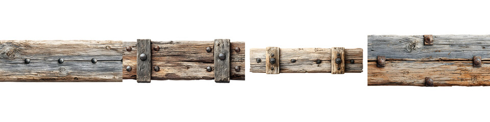 Old Rustic Wooden Boards - Vintage Wood Texture Background