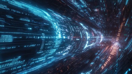 data absorbing binary code