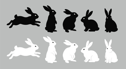 Dynamic abstract geometric shapes in a vibrant color palette with a striking silhouette effect