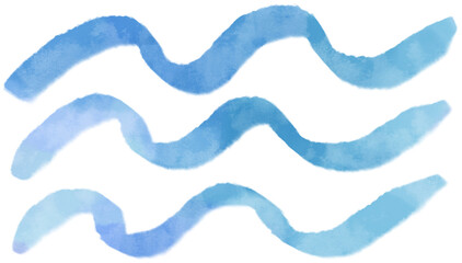 abstract blue waves