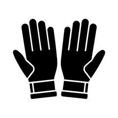 Obraz premium Gloves with Grip Texture Icon Vector Flat and Clean