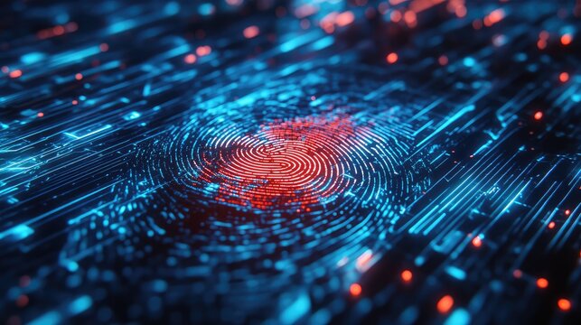 identification absorbing digital fingerprint