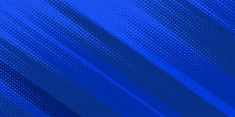 Dots halftone white and blue color pattern gradient grunge texture background. Dots pop art comics blue modern simple good art