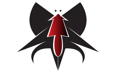 modern butterfly logo for advance 