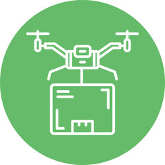 Drone Delivery Icon