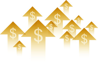 Financial Growth Arrows