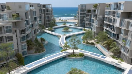 Innovative Floating Cities: Combating Climate Change with Green Energy Solutions for a Sustainable Ocean View