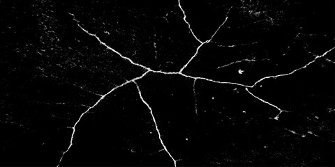 Crack and scratched grunge dust wall urban background texture vector. crack cement wall texture. white textured grainy cracked ground lines isolated on black. distressed overlay grainy texture.