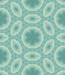 Seamless floral pattern illustration. A vintage blue flower design for textile, wallpaper, or fabric