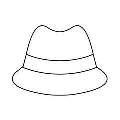 hat isolated on white