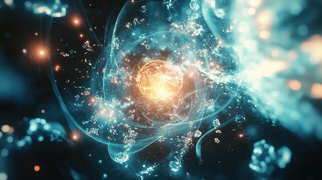 wavefunction fading quantum particle
